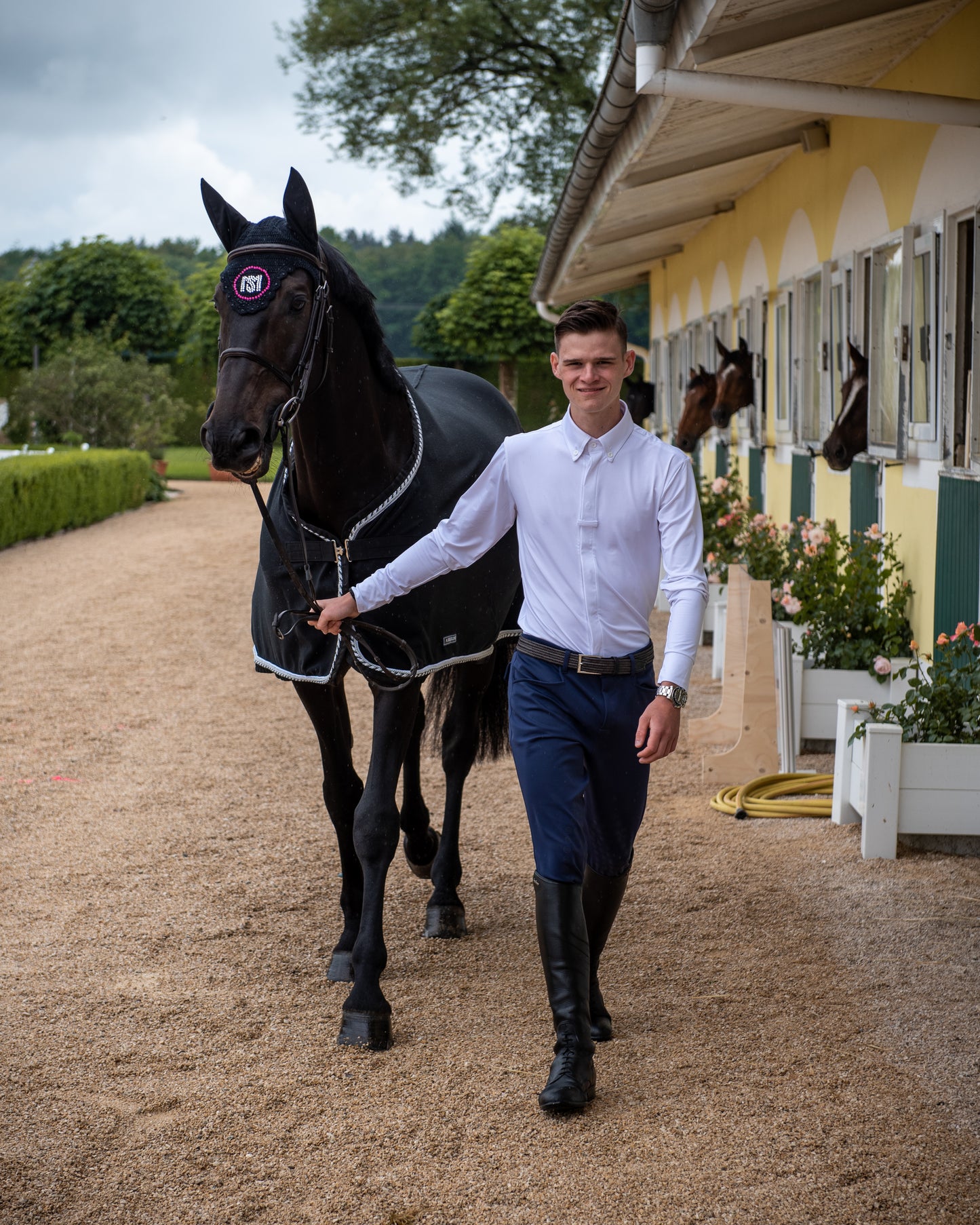 Riding breeches Luka dark blue