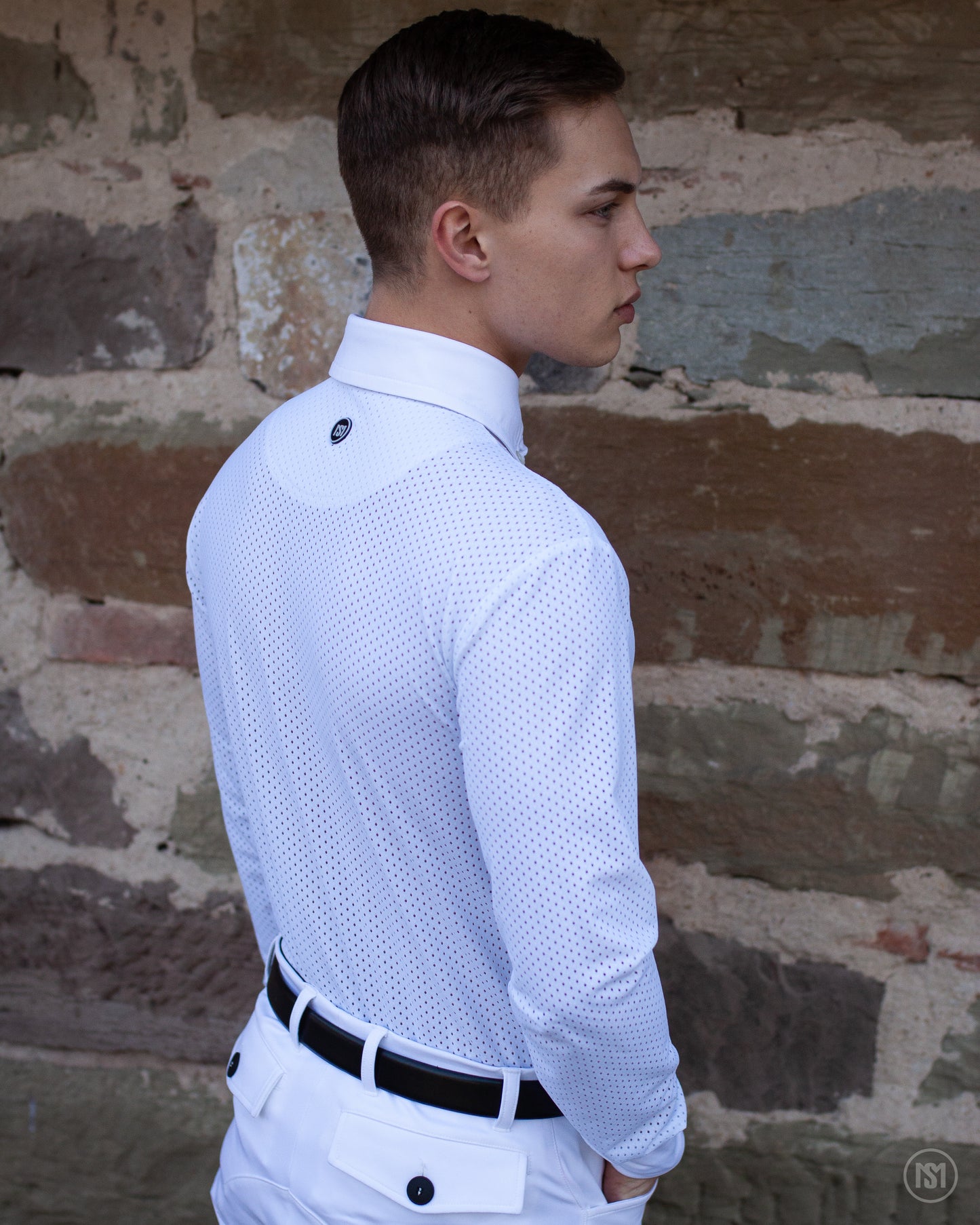 Turnierhemd Harry Weiß