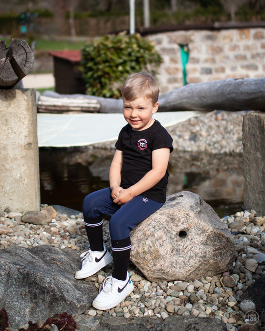 Kinderreithose Pauli Dunkelblau