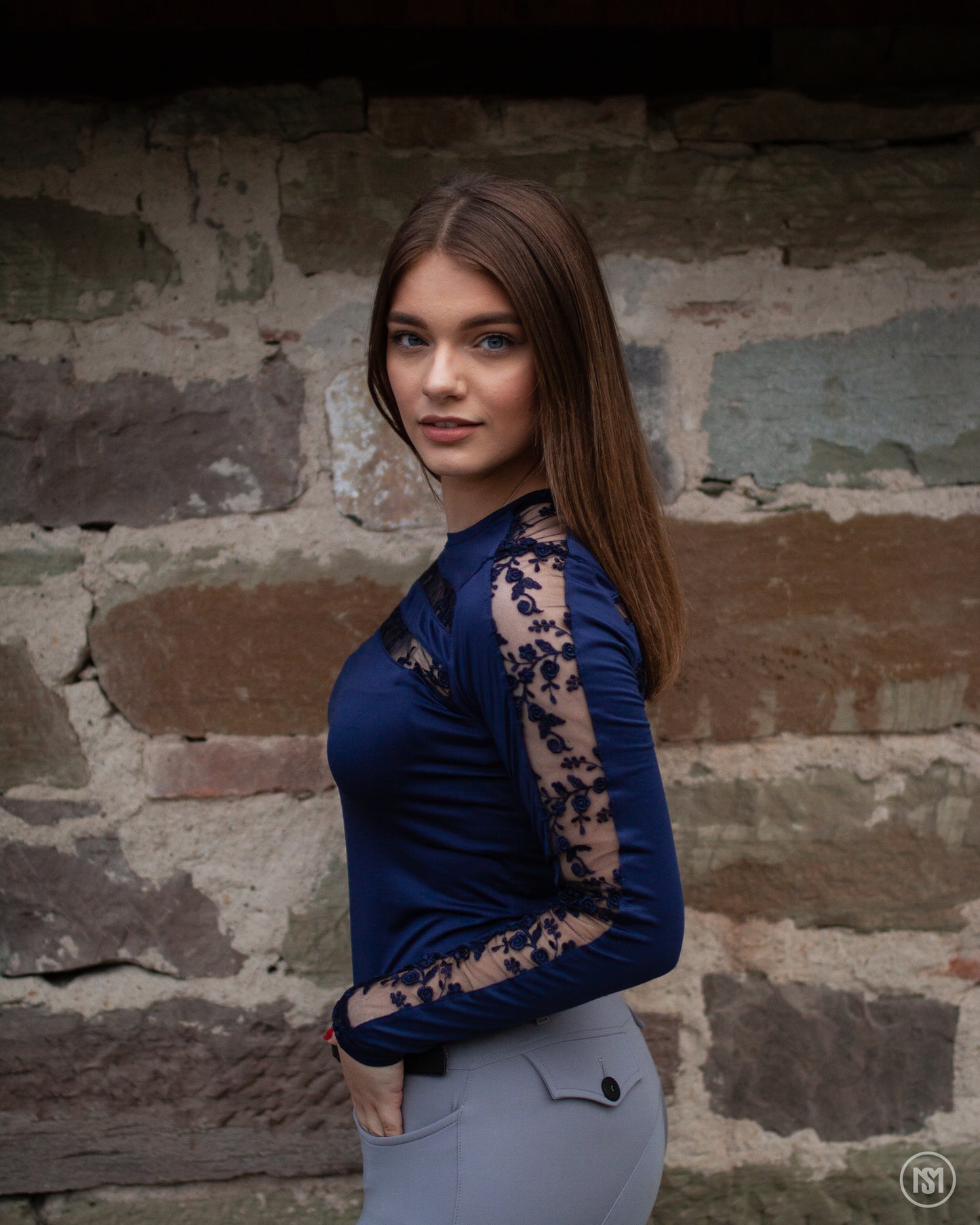 Functional shirt Anne dark blue