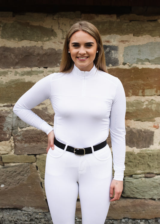 Tournament blouse Kate White