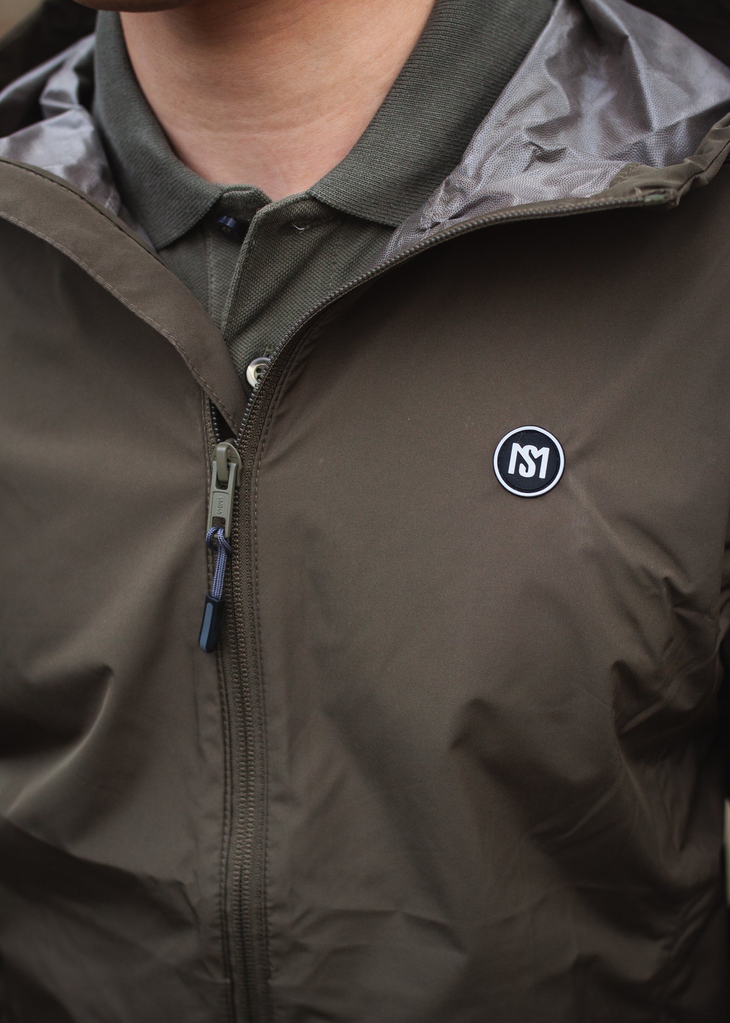 MS Rain Jacket Men Olive