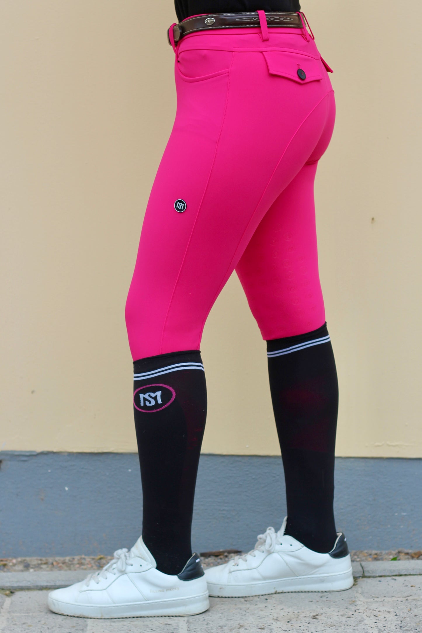 MS Shaping Reithose Pink