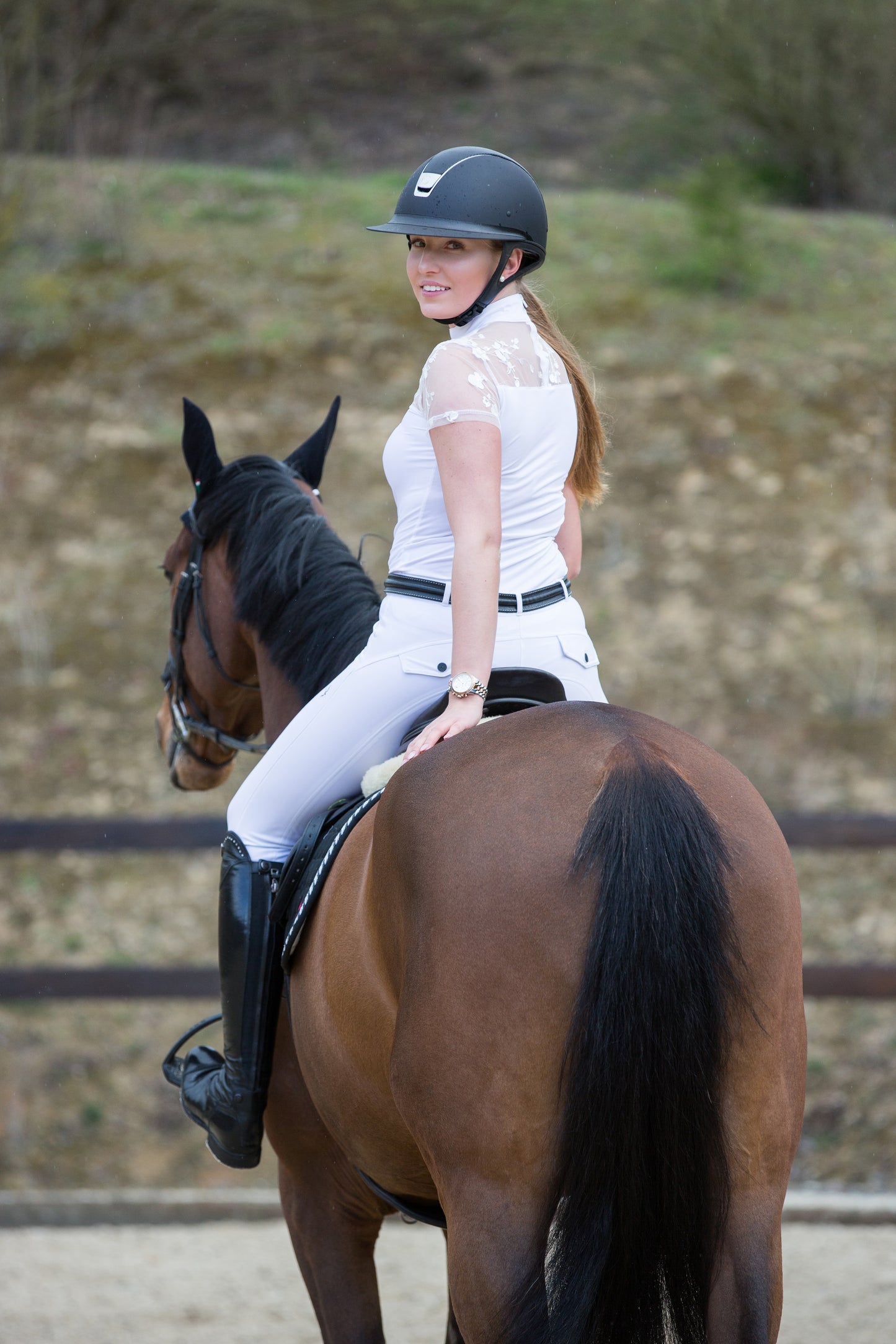 Tournament blouse Kimi White