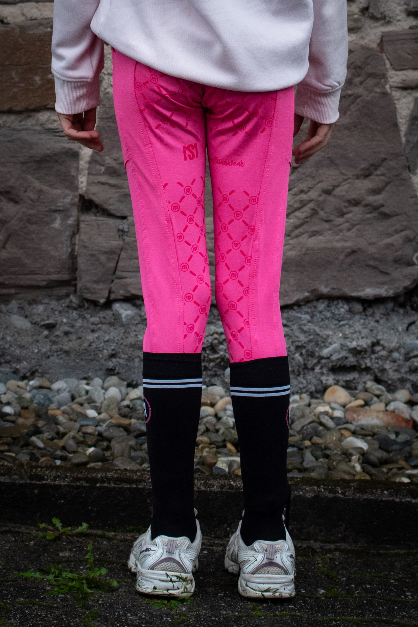 MS Kinderreitleggings Pink