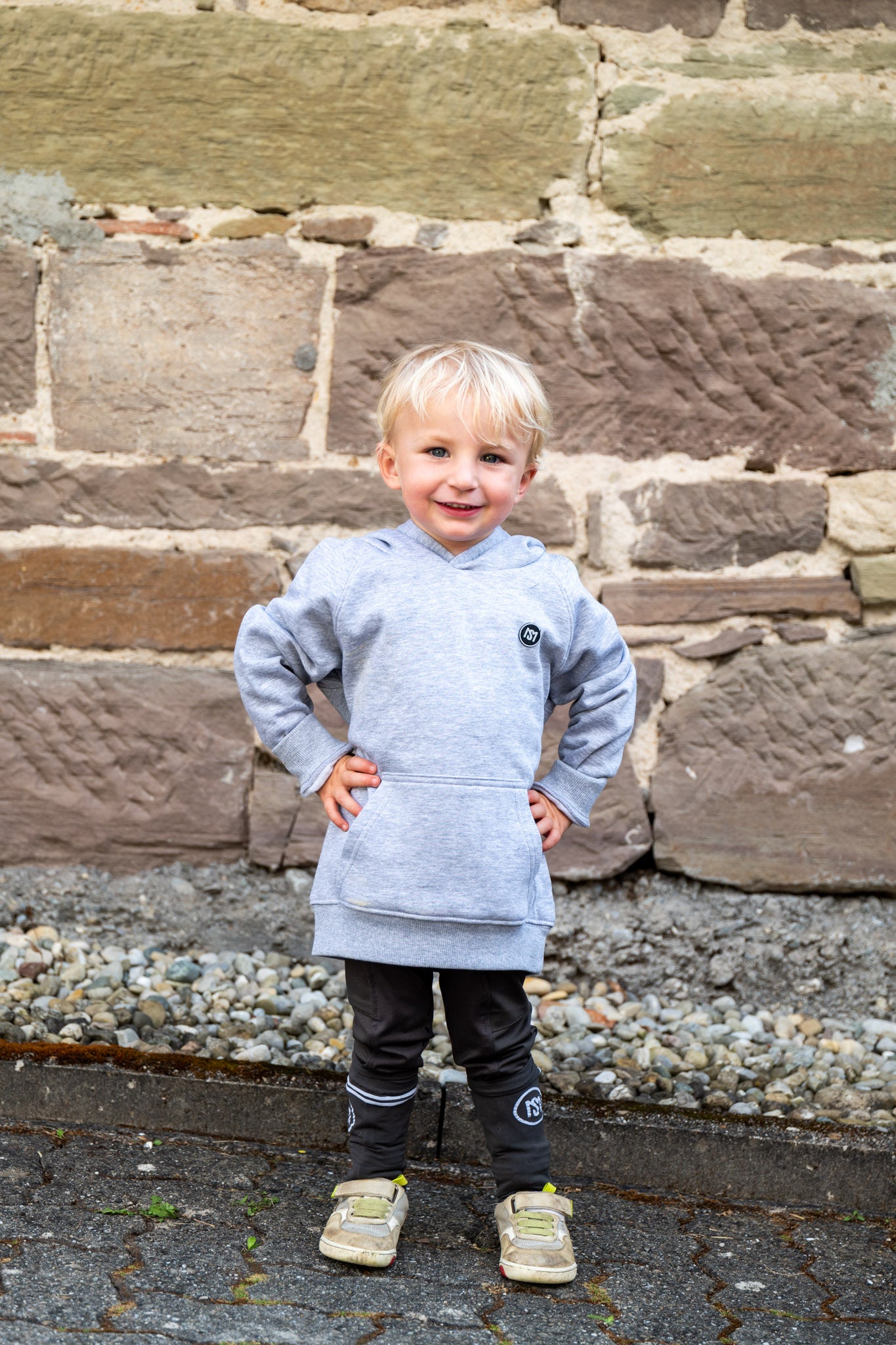 Children's hoodie Lou Grey