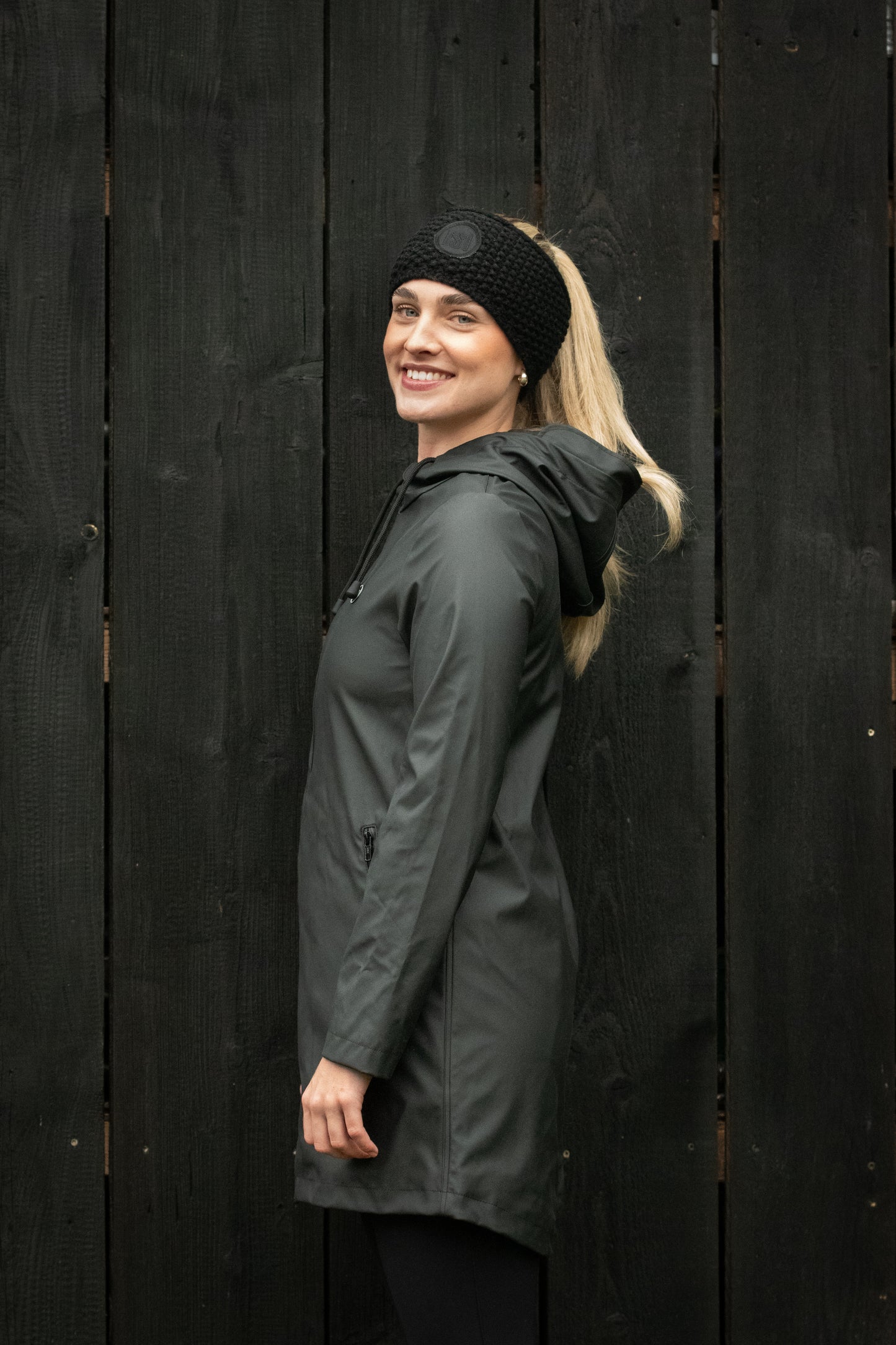 MS Regenmantel schwarz