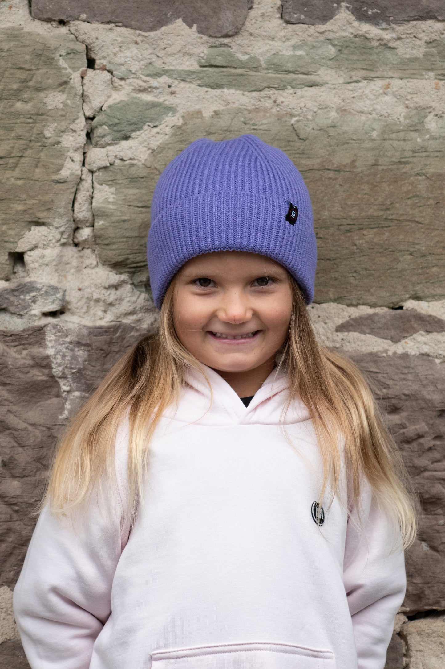 MS Kinder Beanie Lila