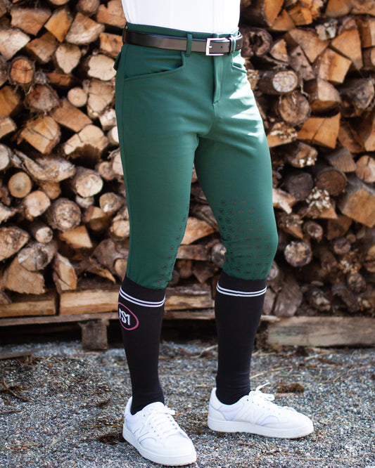 Riding breeches Luis dark green