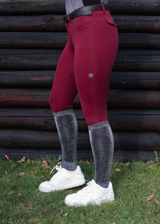 Riding breeches Babs Bordeaux