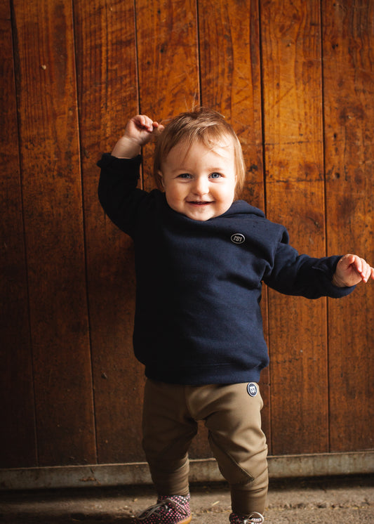 Kinderreithose Pauli Olive
