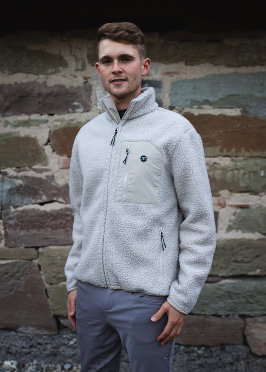 MS Teddy Jacket Beige