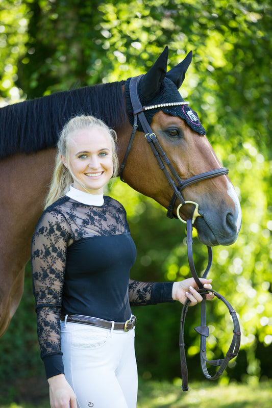 Tournament blouse Ina Schwarz