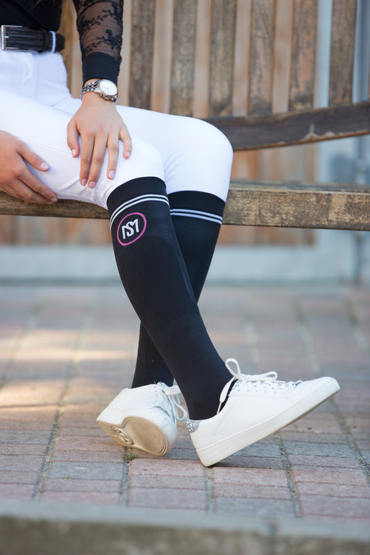 Reitsocken Max Schwarz