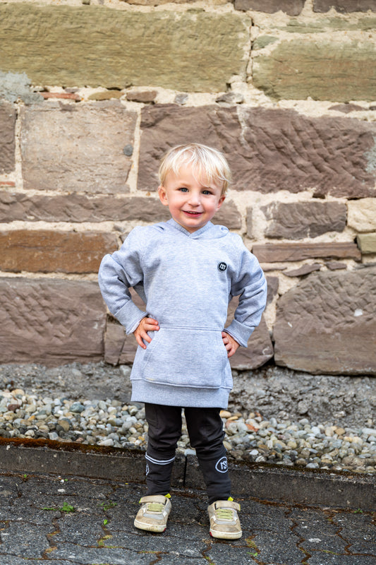 MS Kinderreitleggings Grau