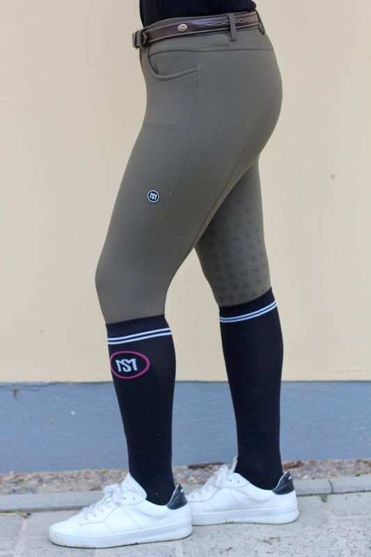 MS Winter Riding Breeches Olive