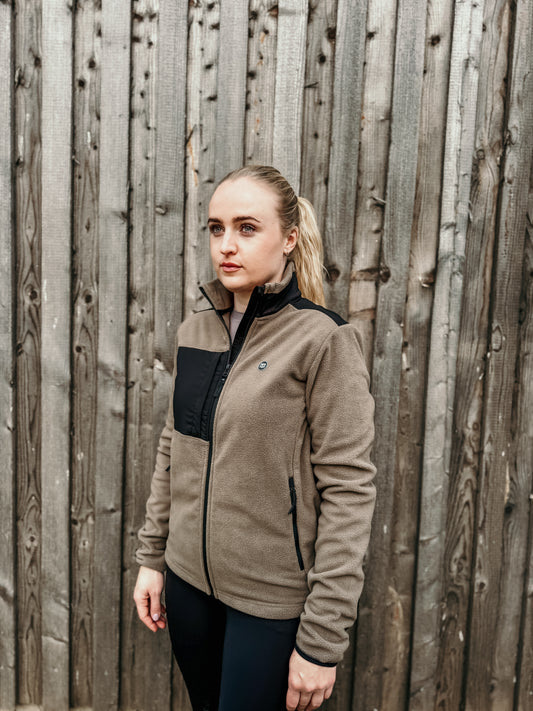 MS fleece jacket black