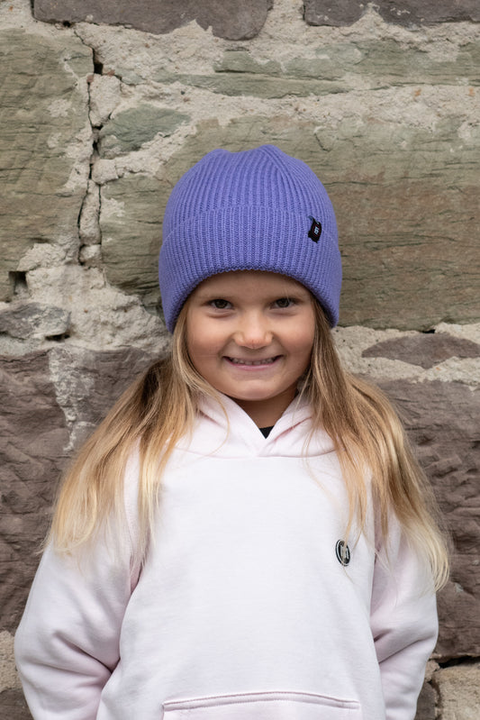 MS Kinder Beanie Lila
